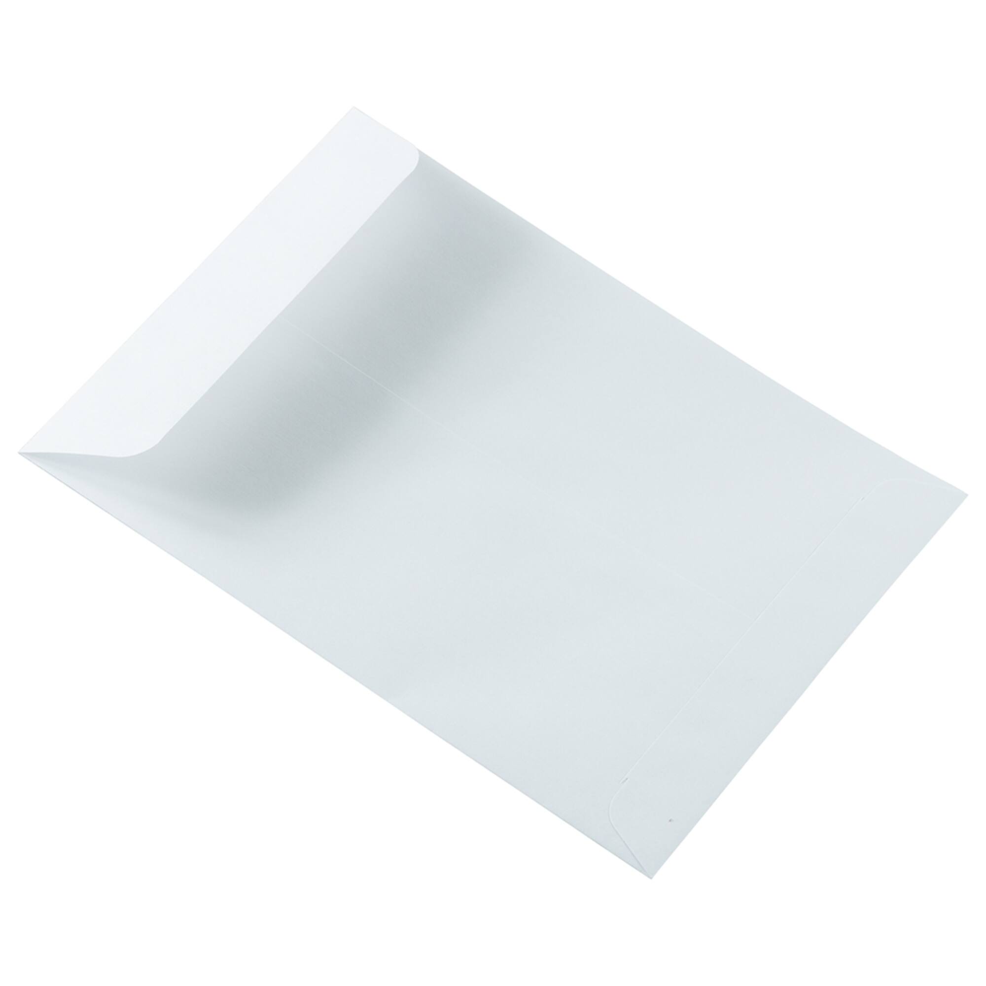 JAM Paper 6.5" x 9.5" White Open End Catalog Commercial Envelopes
